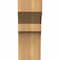 Ekena Millwork Monterey Smooth Corbel, Western Red Cedar, 5 1/2"W x 6"D x 14"H COR06X06X14MON00SWR - alternate 2